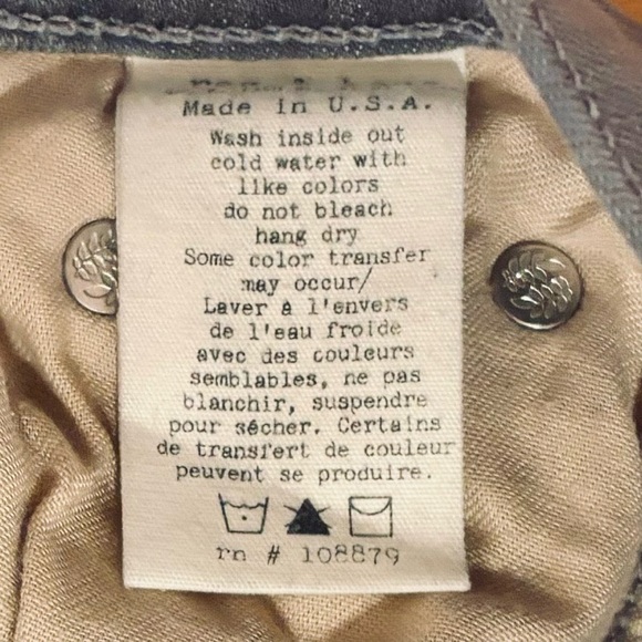 Rag and Bone Gray or Buxton Denim Jeans Size 25 Skinny - Picture 4 of 10